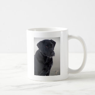 Hunting black lab coffee mug