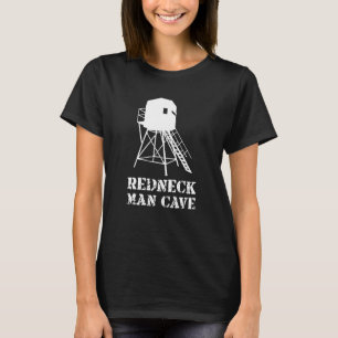 Hunting Blind Man Cave Funny Deer Hunter and Hunti T-Shirt