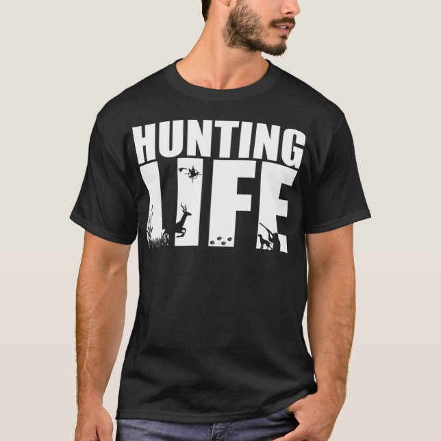 Hunting bone chocolate lab  T-Shirt (Front)