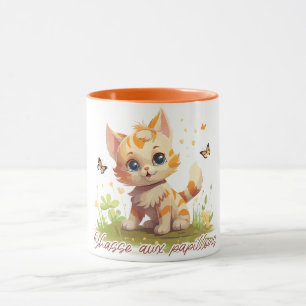Hunting butterflies again mug