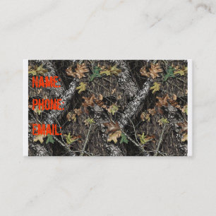 Hunting Camo Business Card