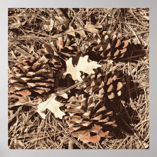 Hunting Camo Camouflage Gifts for Hunters Poster (Front)