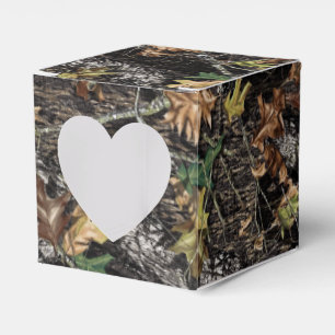 Hunting Camo Wedding Favour Boxes