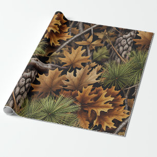 Hunting Camo Wrapping Paper