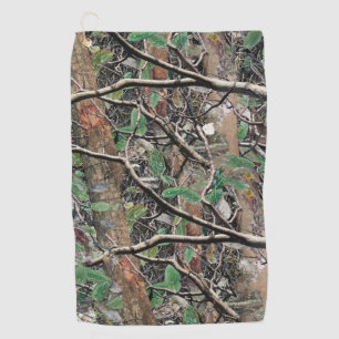 Hunting Camouflage Pattern 4 Golf Towel