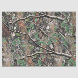 Hunting Camouflage Pattern 4 Tissue Paper