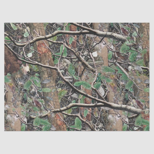 Hunting Camouflage Pattern 4 Tissue Paper (Front)