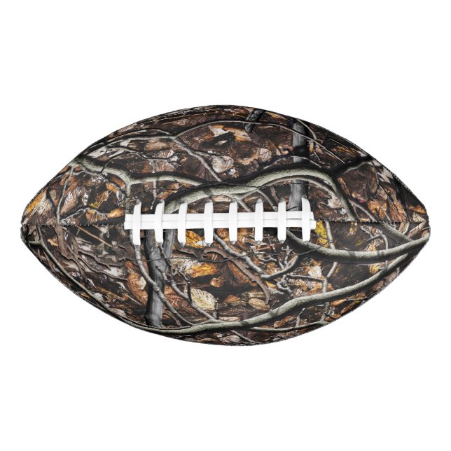 Hunting Camouflage Pattern 6 American Football (Front)