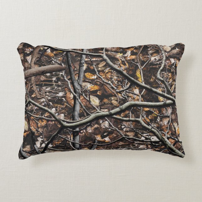Hunting Camouflage Pattern 6 Decorative Cushion (Front)