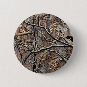 Hunting Camouflage Pattern 8 6 Cm Round Badge