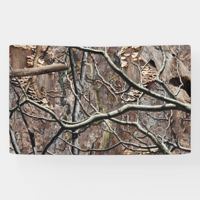 Hunting Camouflage Pattern 8 Banner (Horizontal)