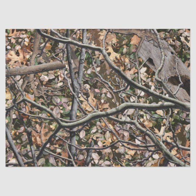 Hunting Camouflage Pattern 9 Tissue Paper (Front)