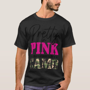 Hunting Camouflage Pink Funny Deer Elk Hunter T-Shirt