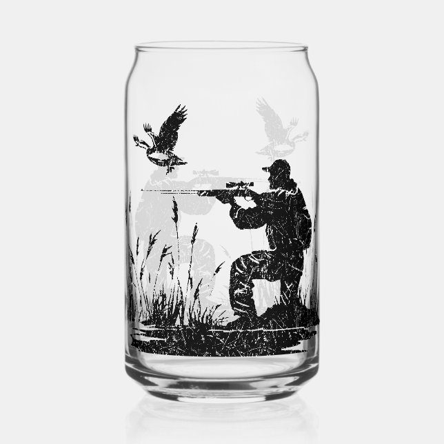 Hunting Can Glass (Back)