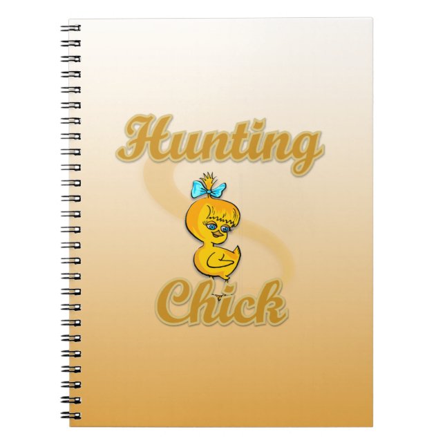 Hunting Chick Notebook (Front)