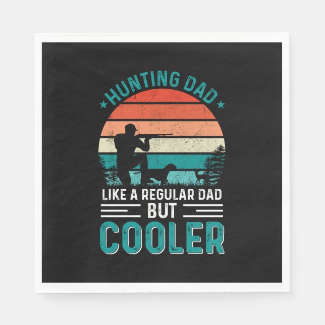 Hunting Dad Napkin (Front)