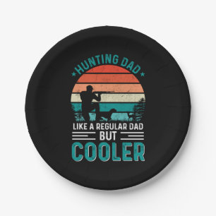Hunting Dad Paper Plate