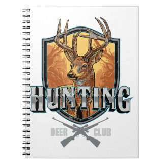 hunting deer club notebook