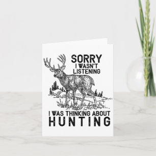 Hunting - Deer Funny Quote Hunter Gift Tank Top  Card