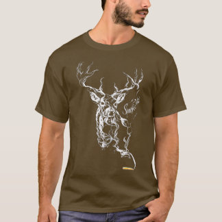 Hunting Deer Smoke Bullet Smoke em Hunt Deer Smoke T-Shirt