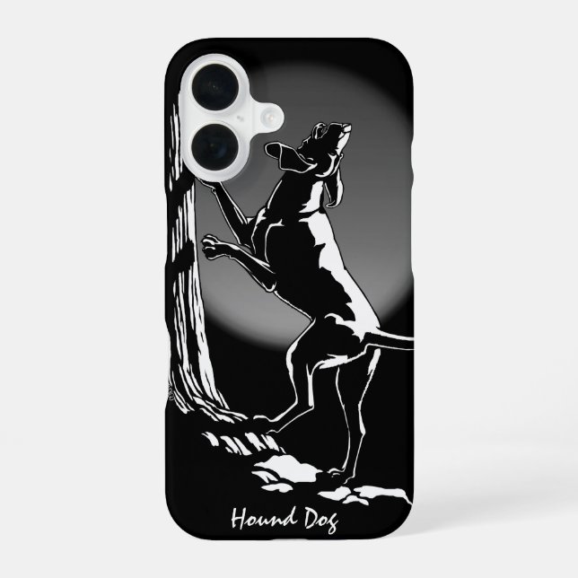 Hunting Dog Art iPhone Cases Coonhound Art Case (Back)