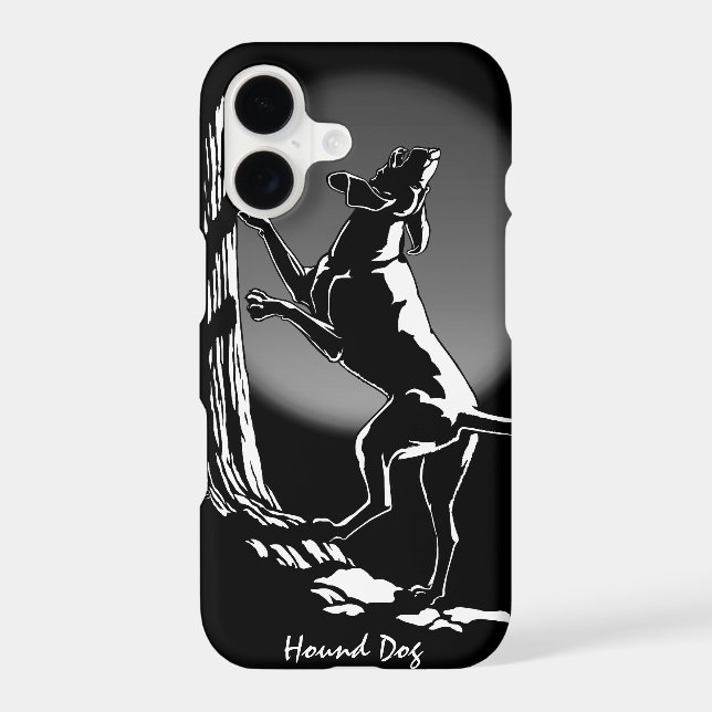 Hunting Dog Art iPhone Cases Coonhound Art Case (Back)
