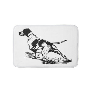 Hunting Dog Bath Mat
