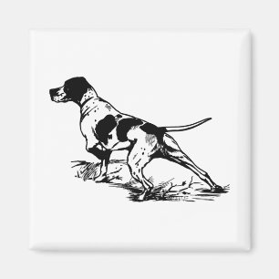 Hunting Dog Magnet