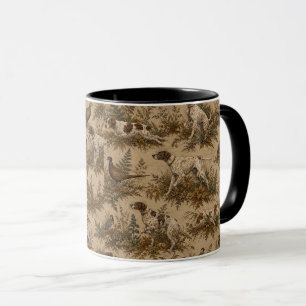Hunting dog mug