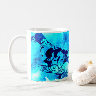 Hunting dog mug