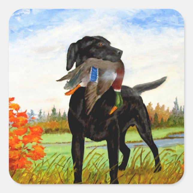 Hunting Dog Stickers (Front)