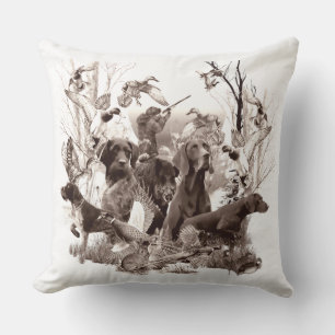 Hunting dogs ,Gun dogs,Hunting season  Cushion