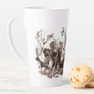 Hunting dogs ,Gun dogs,Hunting season T-Shirt Butt Latte Mug