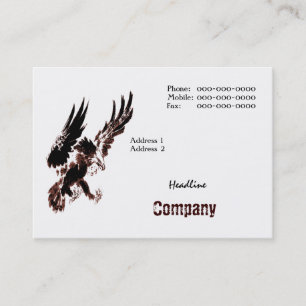 Hunting Eagle Business Card