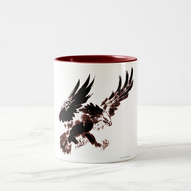 Hunting Eagle Mug (Center)