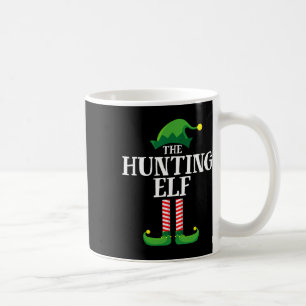 Hunting Elf Matching Family Group Christmas Party Coffee Mug