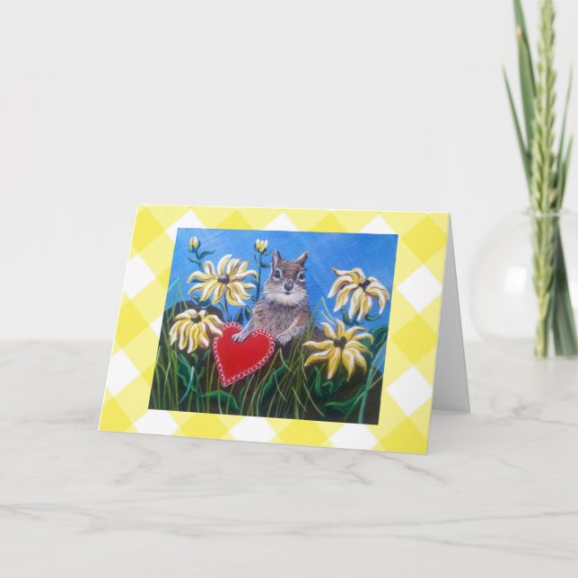 "Hunting for Valentines" Holiday Card (Front)