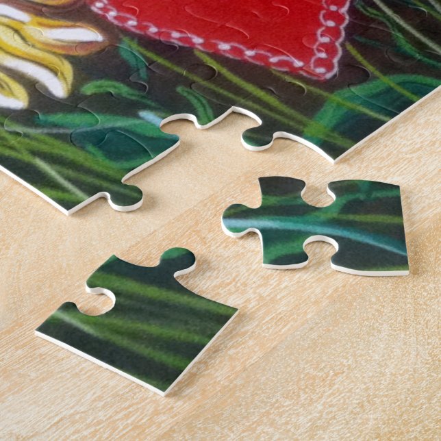 "Hunting for Valentines" Jigsaw Puzzle (Side)