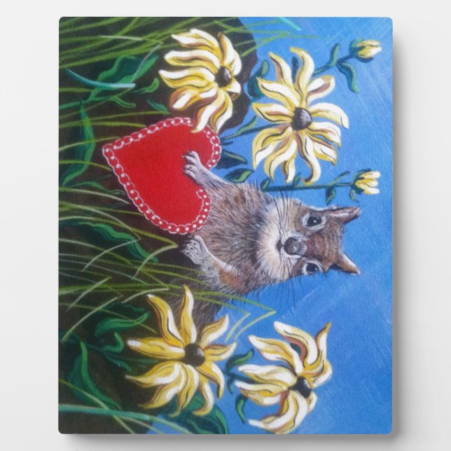 "Hunting for Valentines" Plaque (Front)