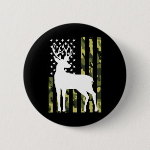 Hunting Gift For Men Women Forest Hunt Wildlife St 6 Cm Round Badge