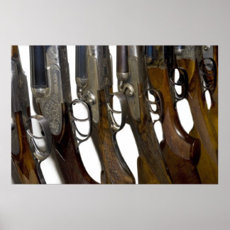 hunting guns poster