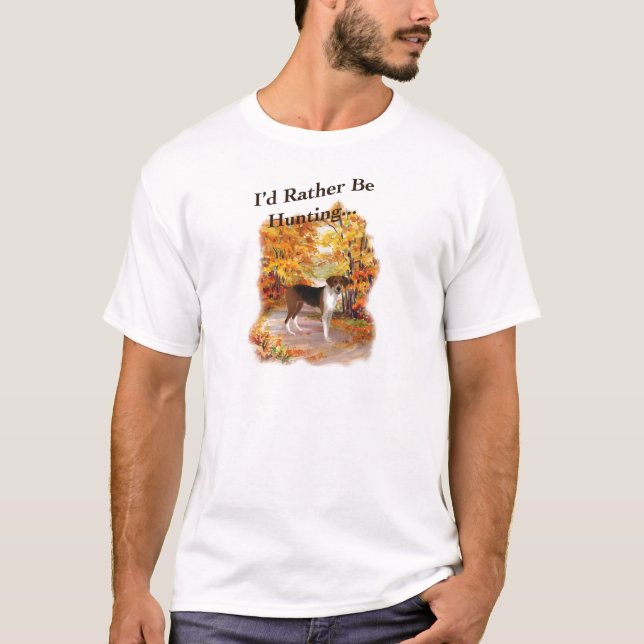hunting hound dog T-Shirt (Front)