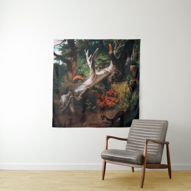 Hunting in the Pontine Marshes by Horace Vernet Tapestry (In Situ (Horizontal))