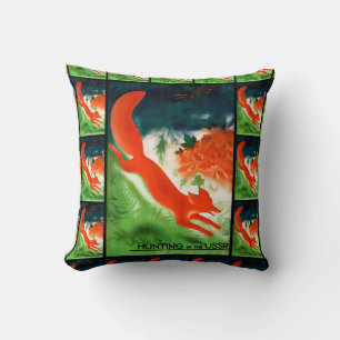 Hunting in the USSR Cushion