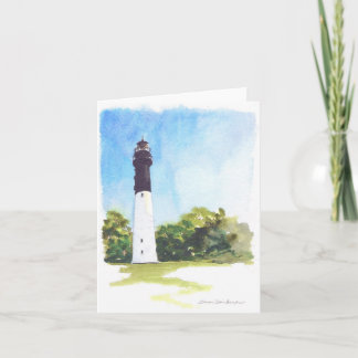Hunting Island Lighthouse Notecard