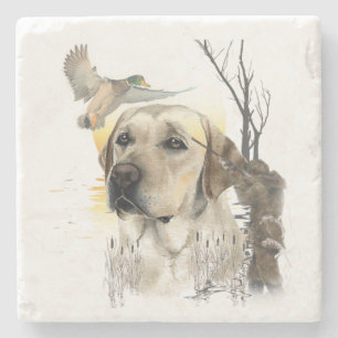 Hunting Life  Stone Coaster