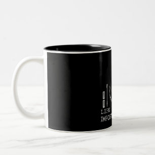 Hunting Lover Life Is Full Of Important Choices Two-Tone Coffee Mug