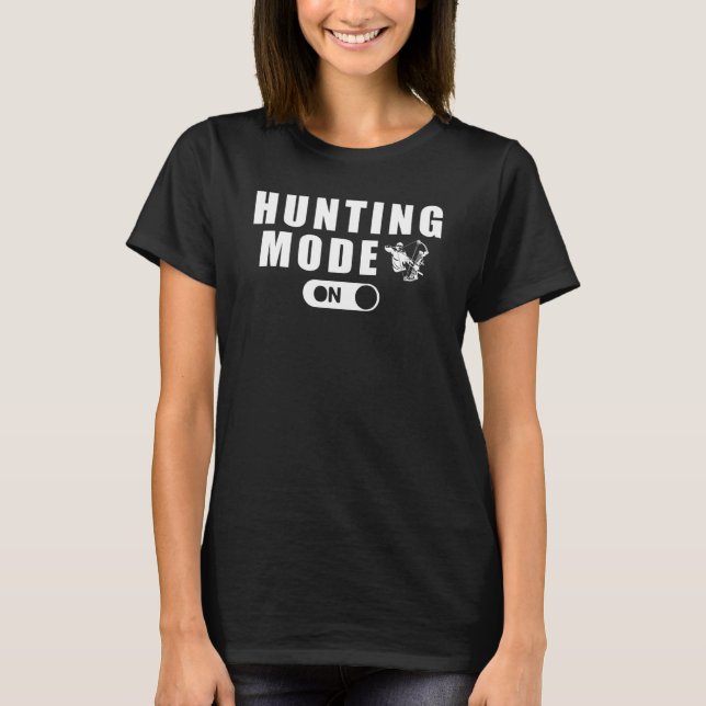 Hunting Mode Hoodie Long Sleeve Sweater (Front)