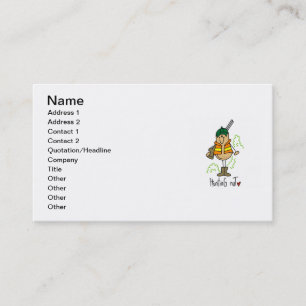 Hunting Nut T-shirts and Gifts Business Card