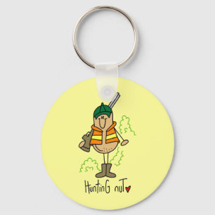 Hunting Nut T-shirts and Gifts Key Ring